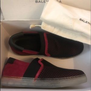 Balenciaga slip ons.  size 8